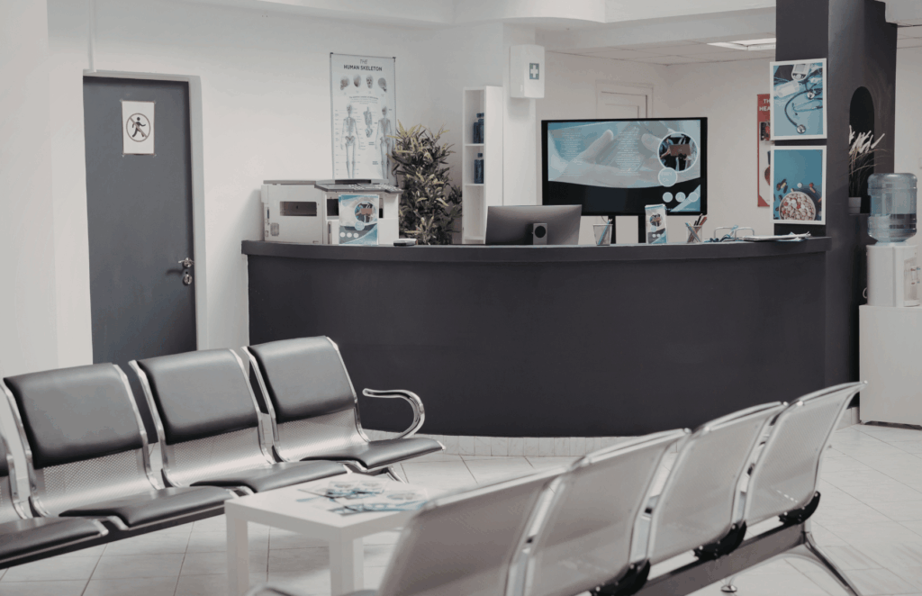 Clean Office Waiting Room