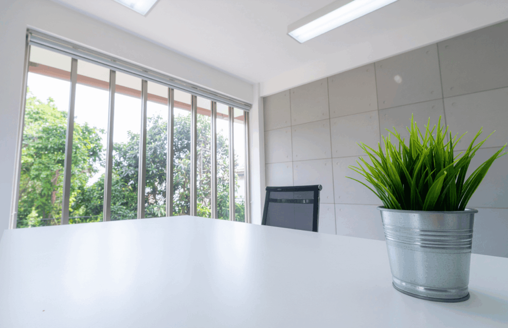 Disinfected Clean Office Space