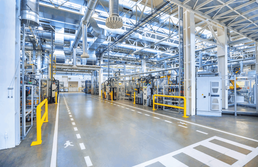 Very clean industrial factory in London Ontario