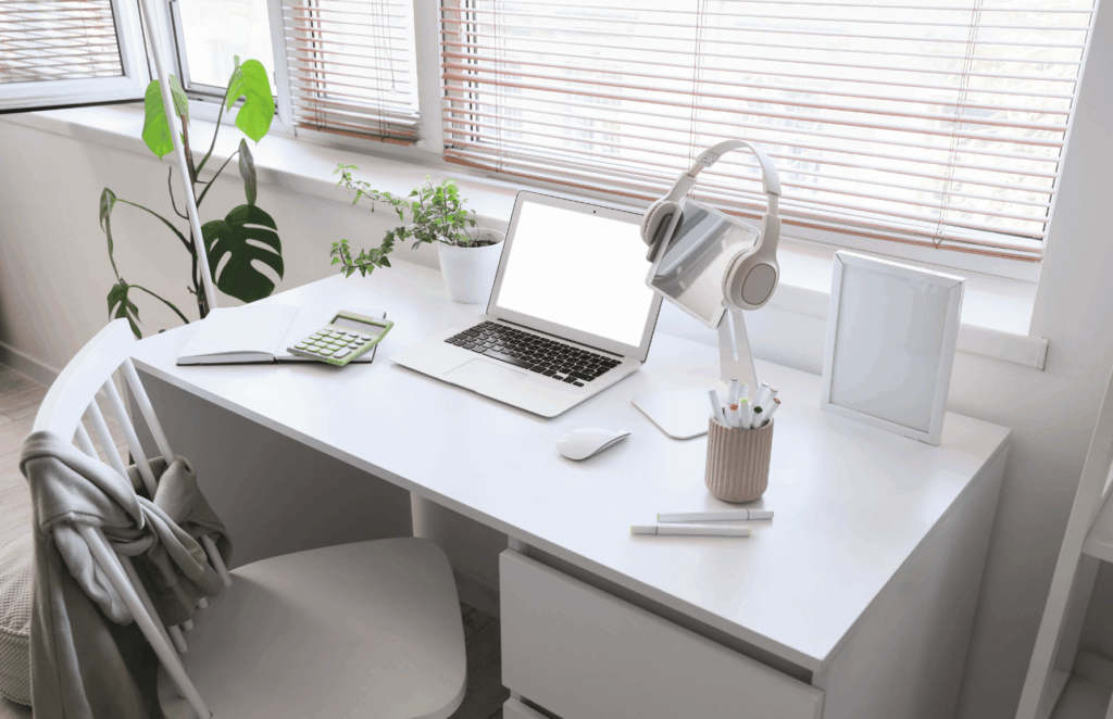 Clean Desk in a Office