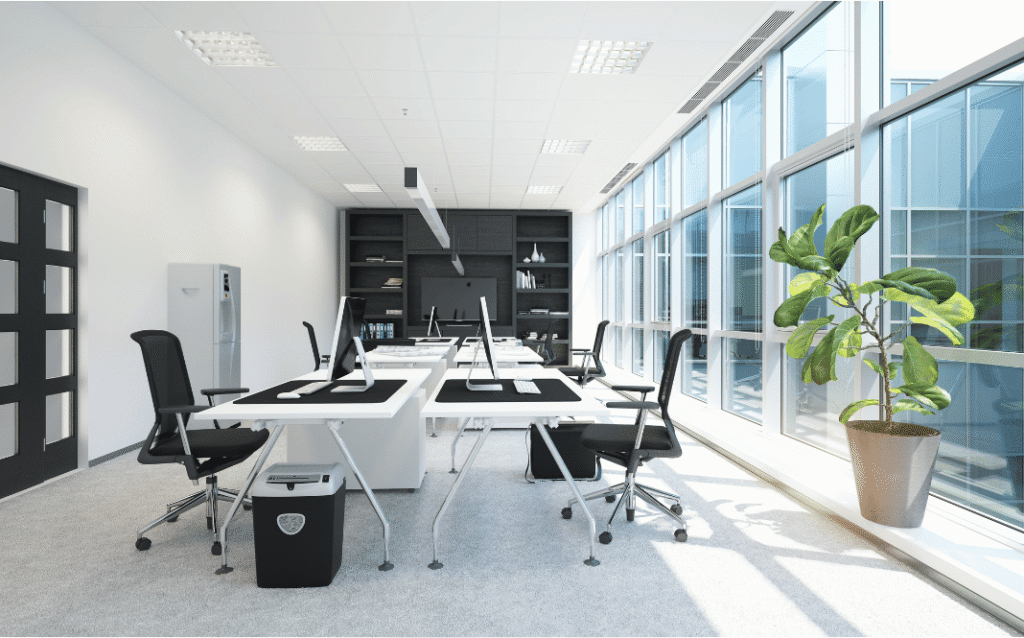 Clean office in London, Ontario